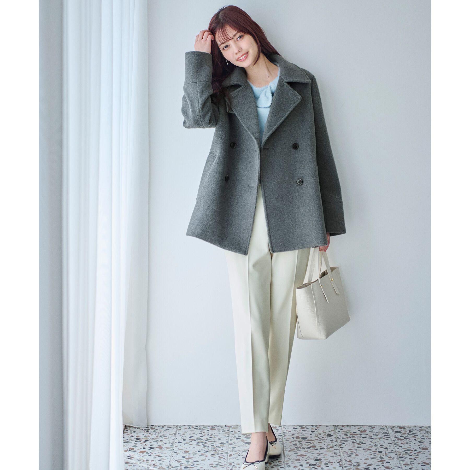 index「ラウンドトゥヒールバレエシューズ」|パンプス|