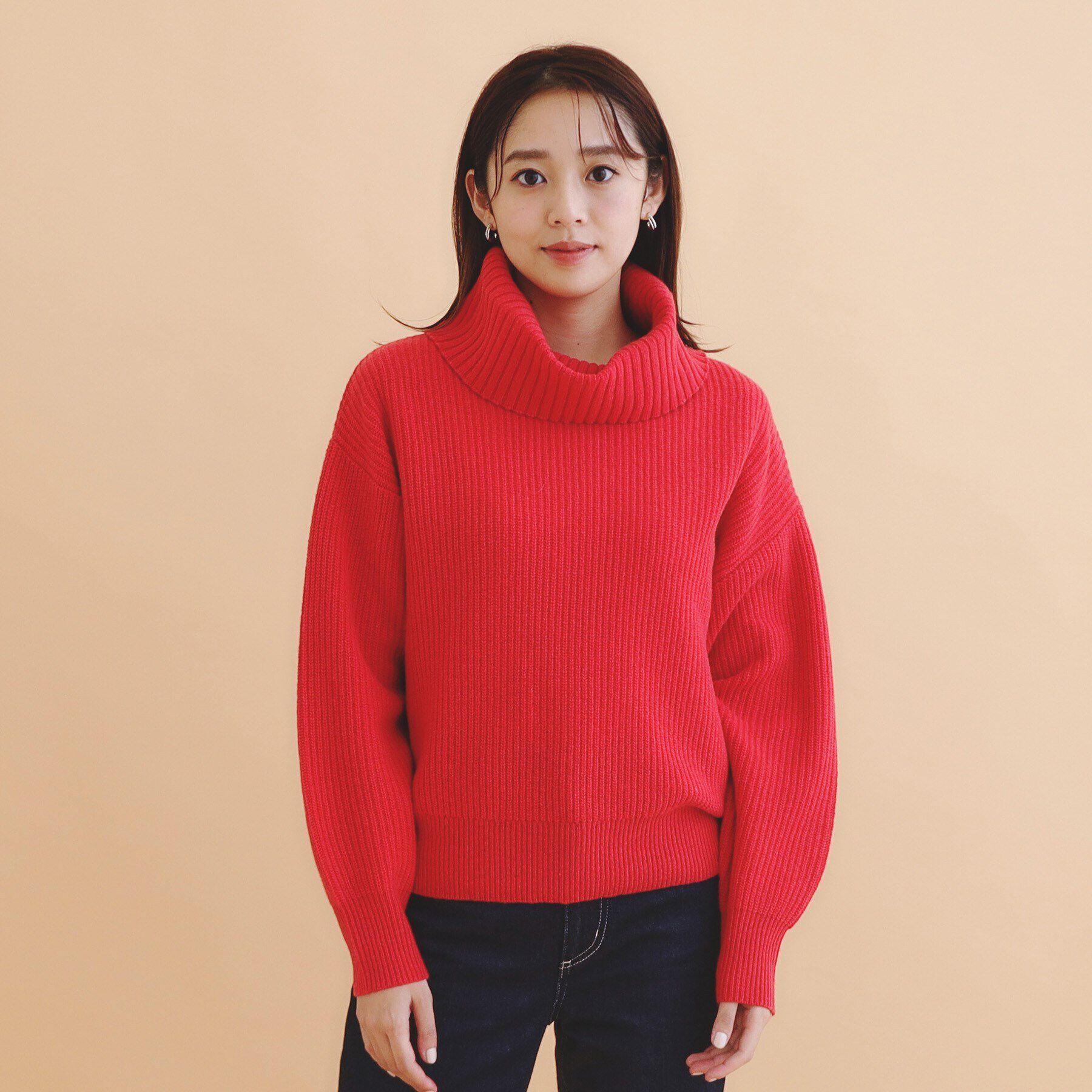 index「オフタートルニット【洗える】」|ニット・セーター|