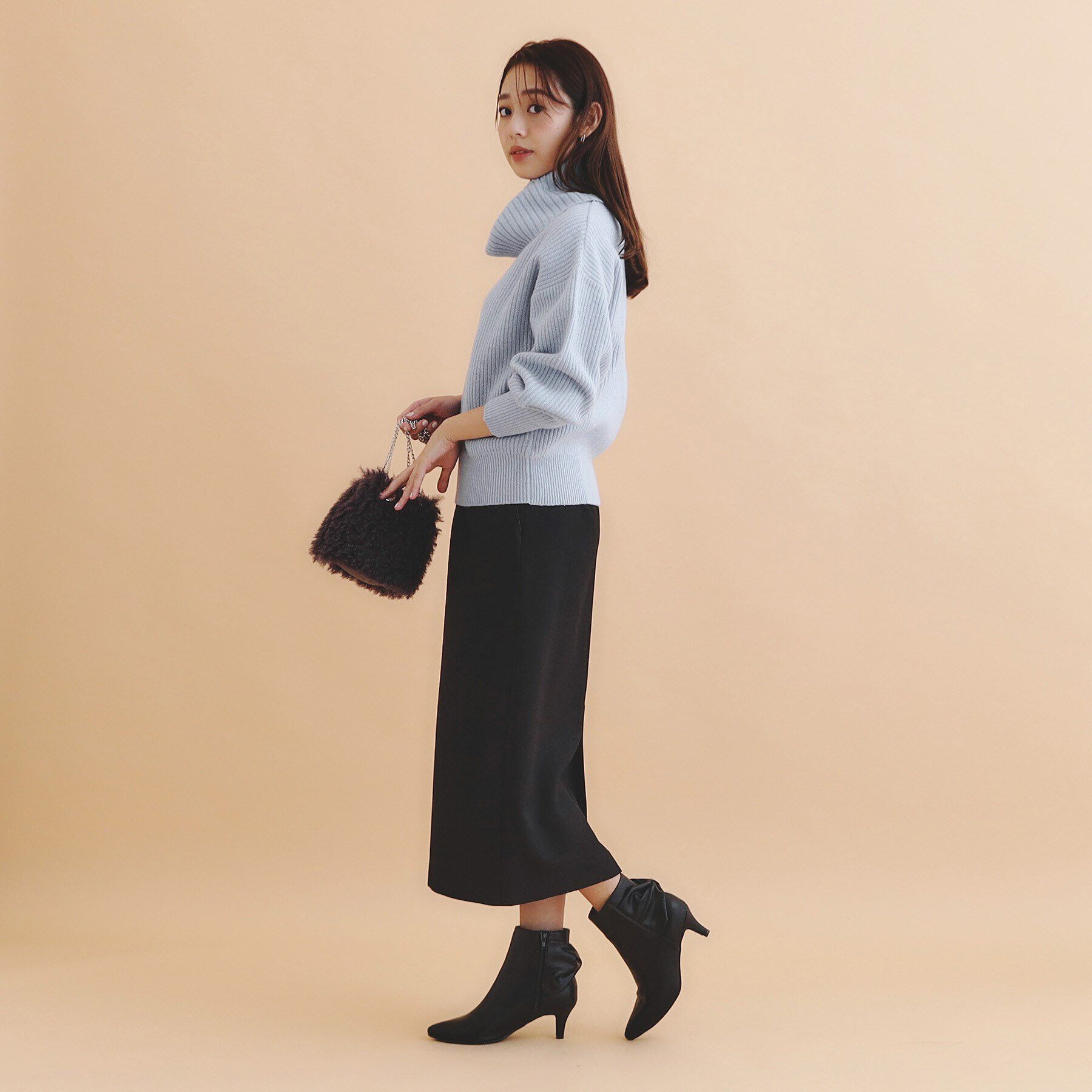 index「オフタートルニット【洗える】」|ニット・セーター|