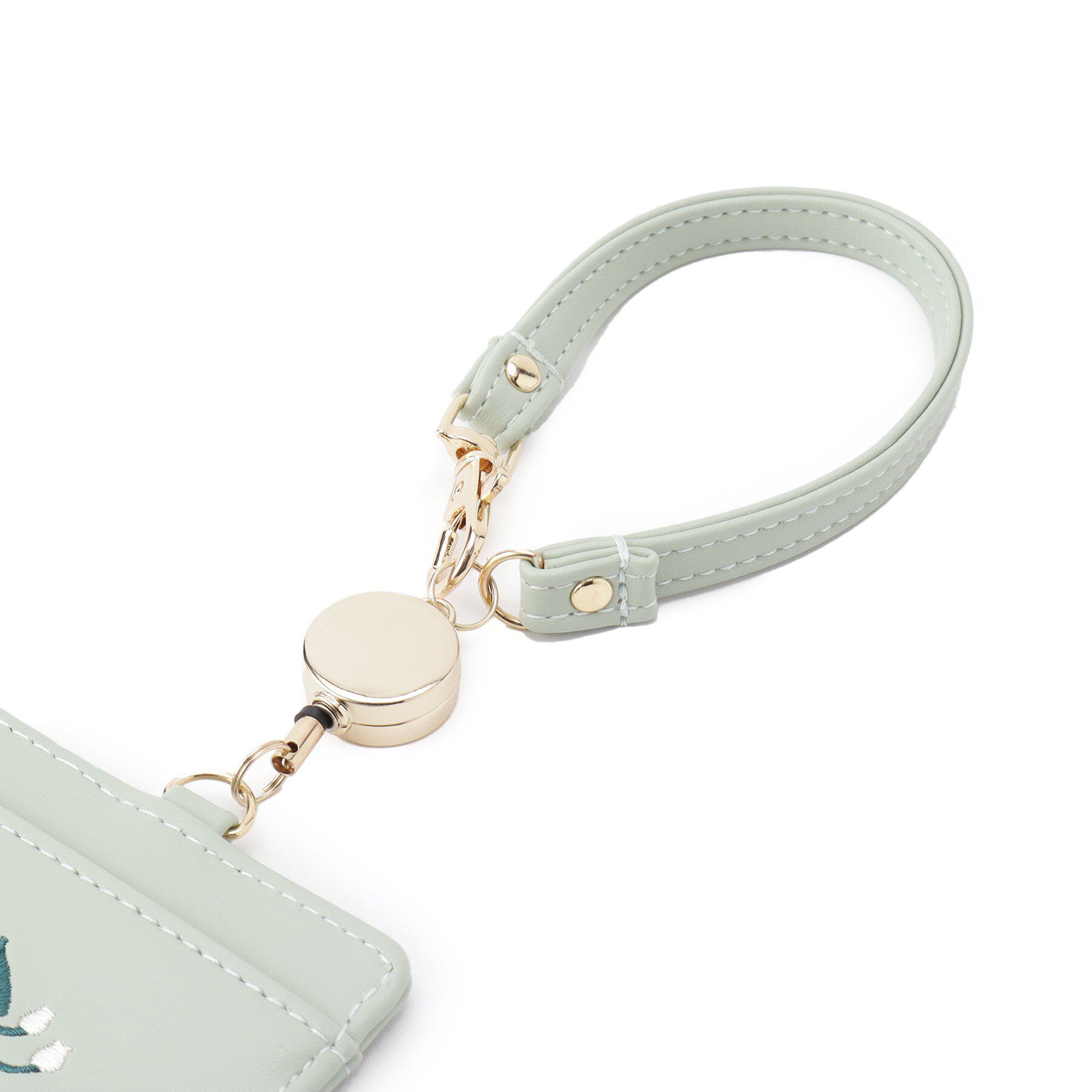 SHOO･LA･RUE「フラワー刺繍両面パスケース」|その他|