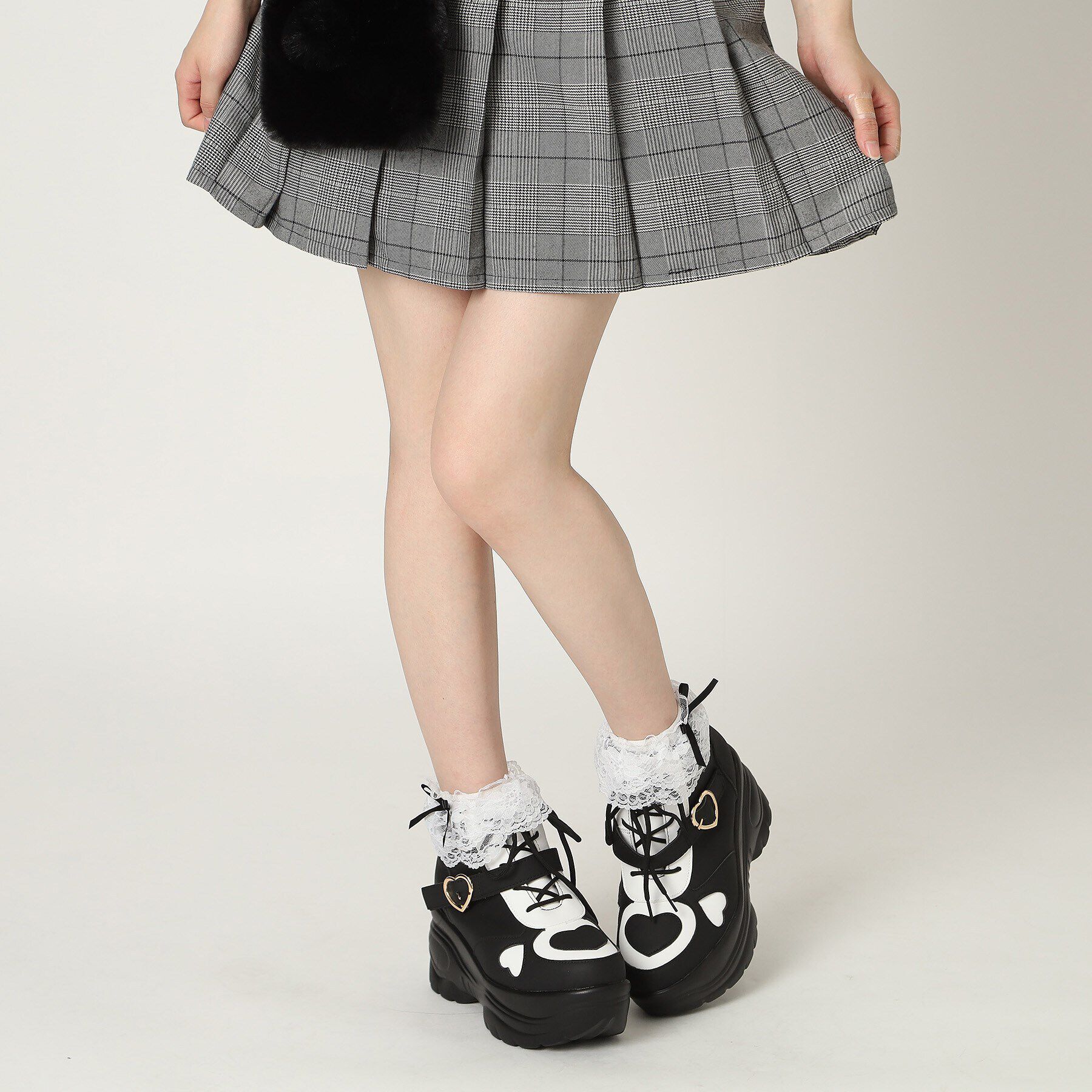 csT&P「厚底ハートハイカットスニーカー」|スニーカー|