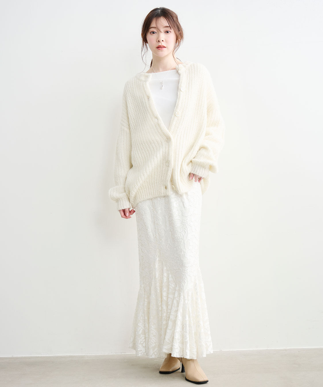 COCO DEAL「ローゲージボリュームカーディガン」|ニット・セーター|