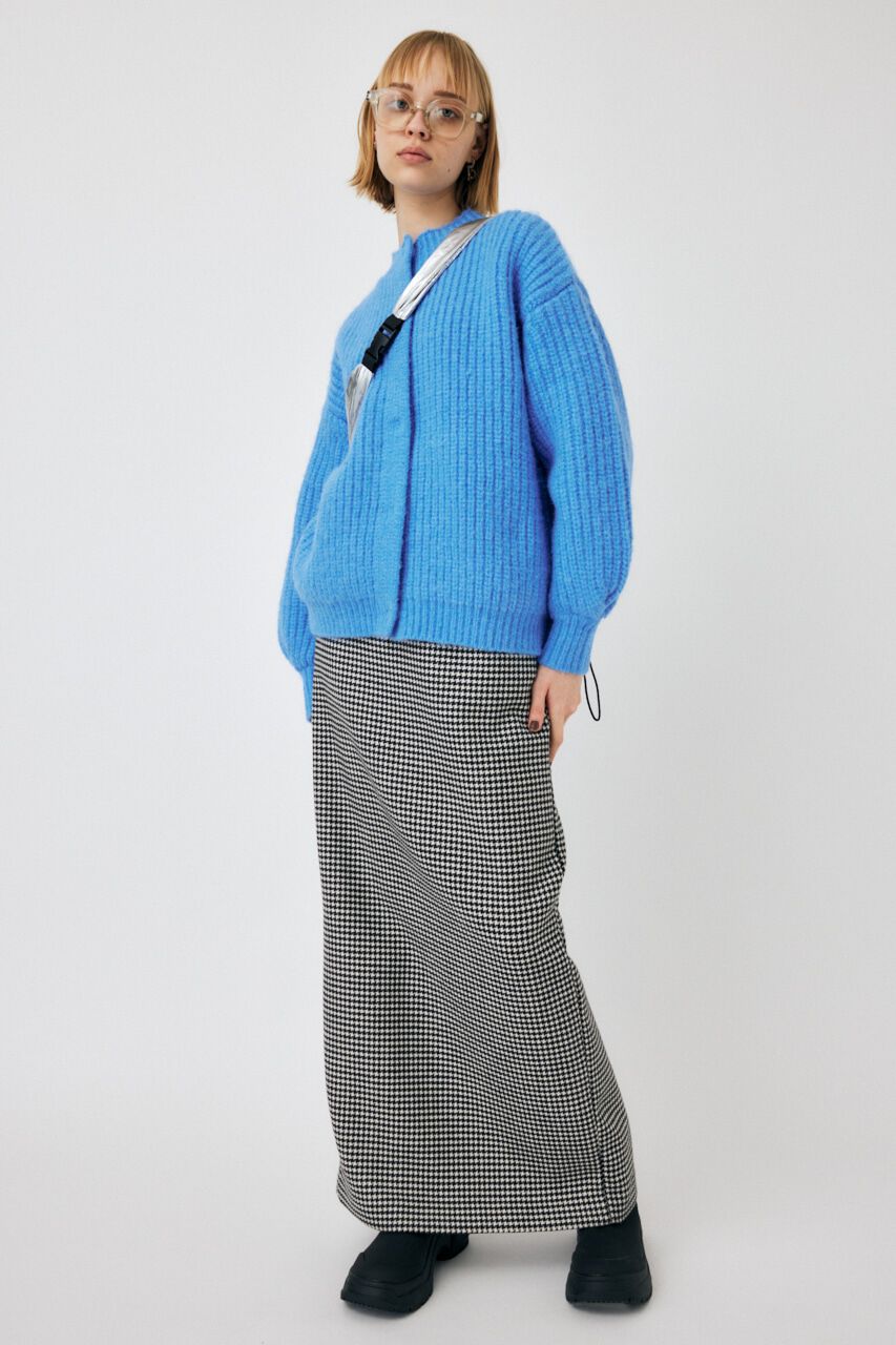 MOUSSY「HOUNDSTOOTH PENCIL スカート」|スカート|