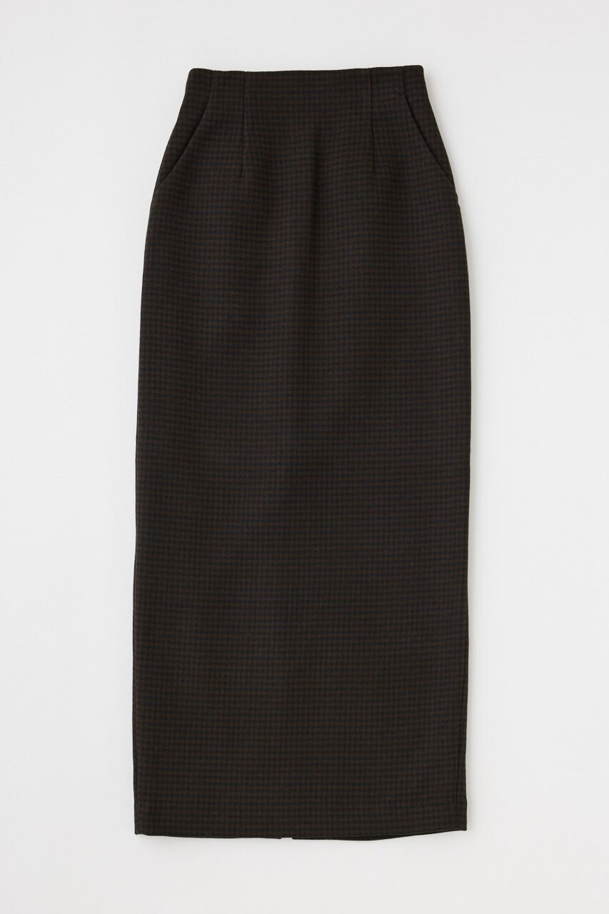 MOUSSY「HOUNDSTOOTH PENCIL スカート」|スカート|