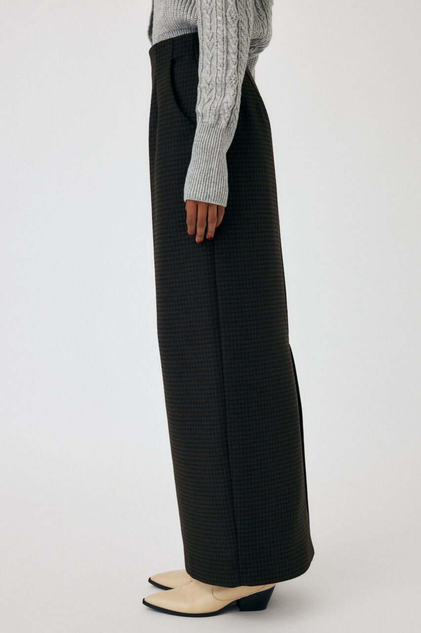 MOUSSY「HOUNDSTOOTH PENCIL スカート」|スカート|