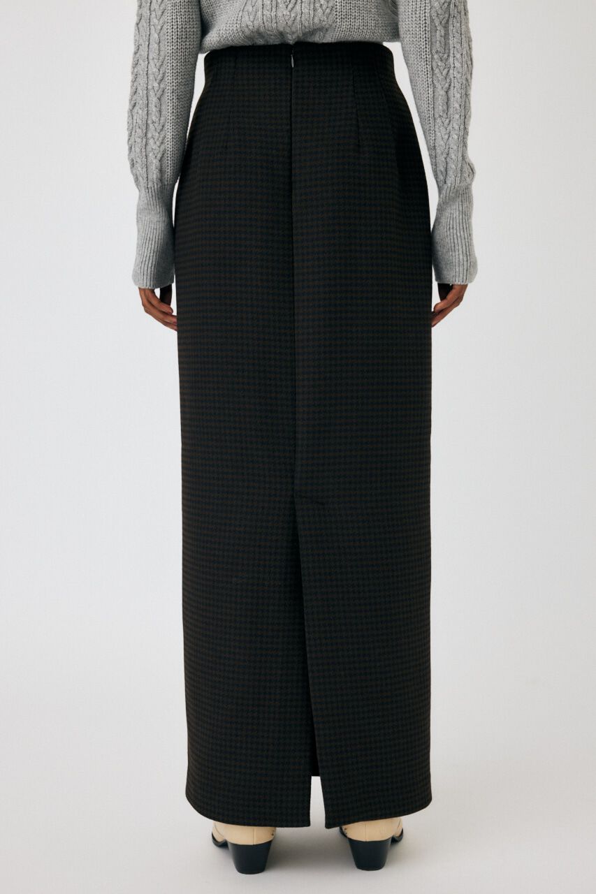 MOUSSY「HOUNDSTOOTH PENCIL スカート」|スカート|