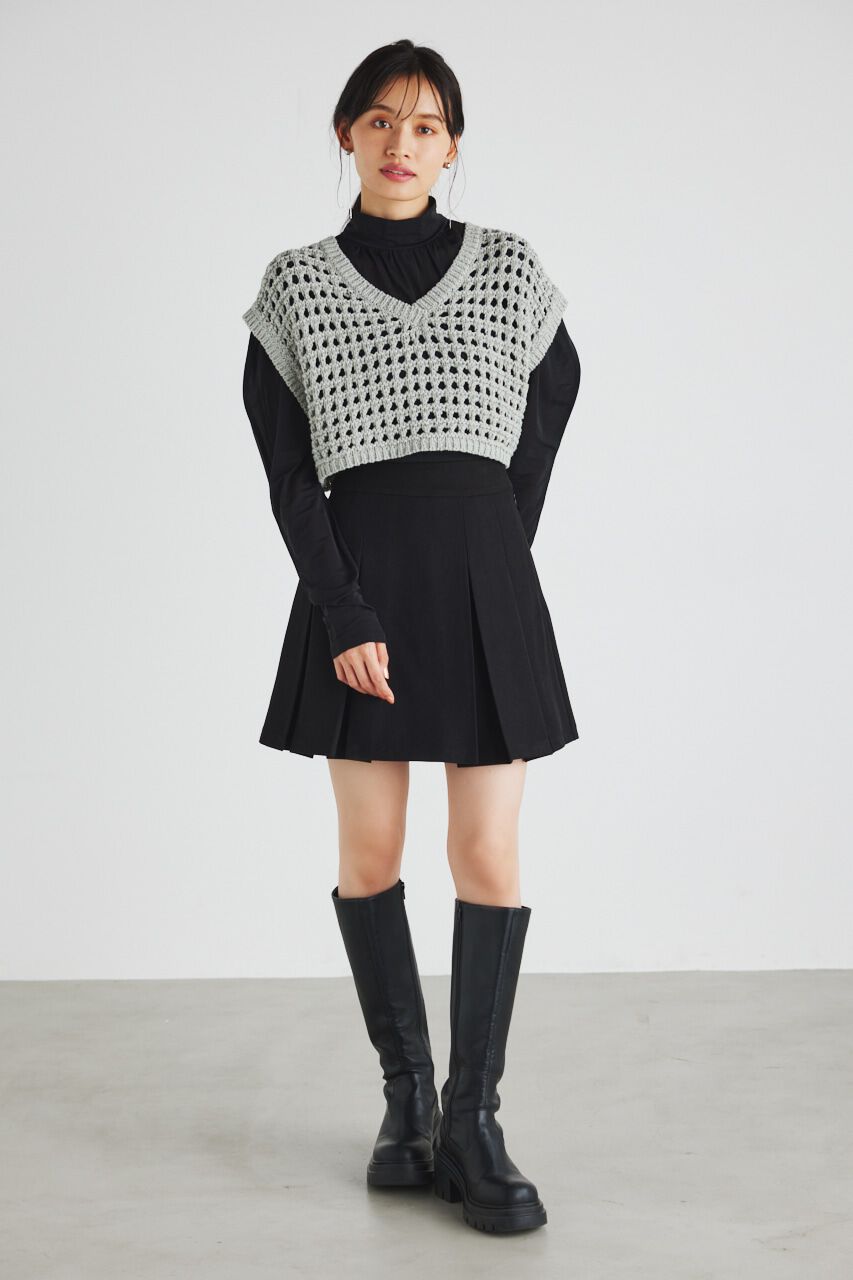 rienda「ボックスプリーツ H/W SS-PT」|その他|