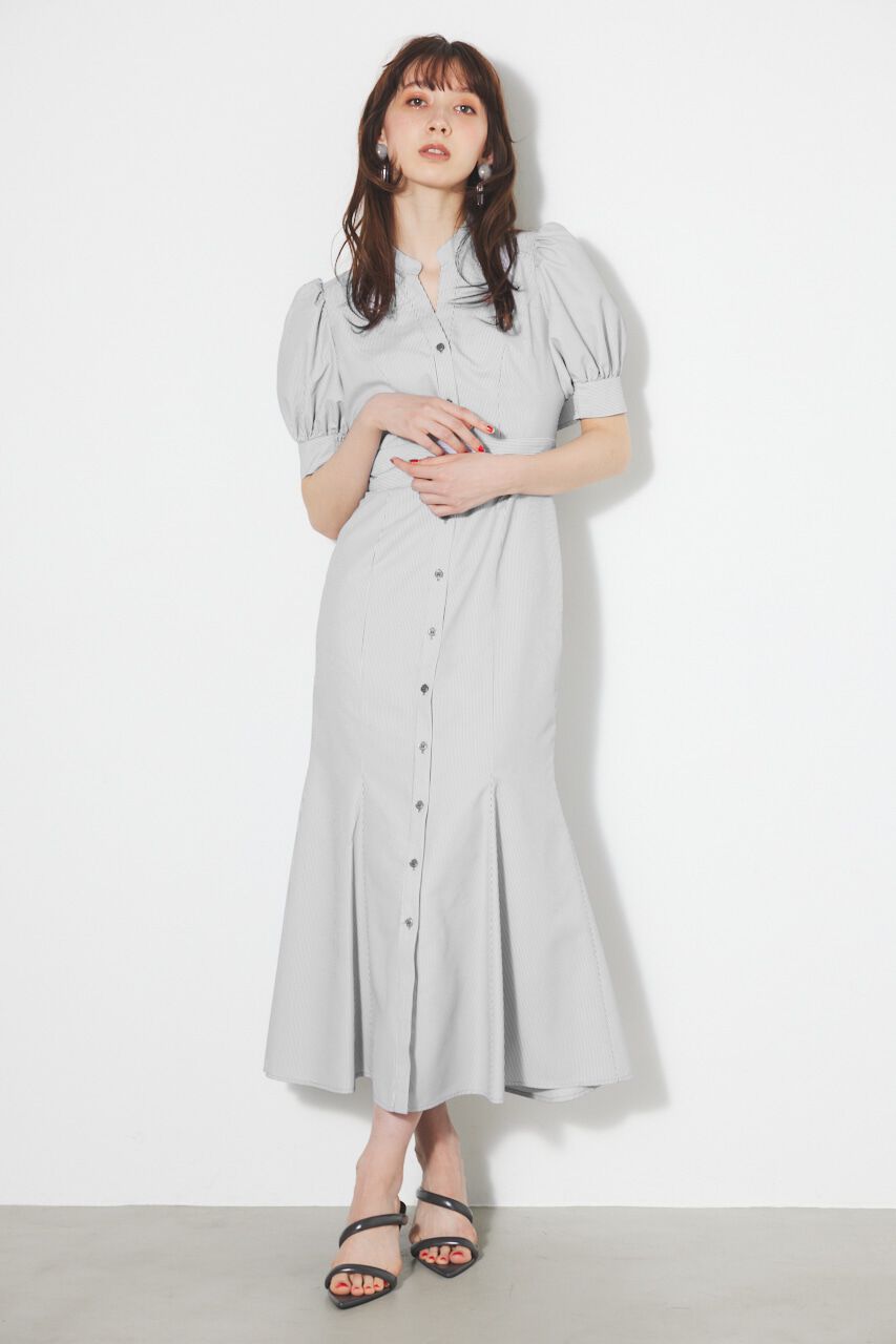 rienda「バックフリルオープンマーメイドOP」|ワンピース|