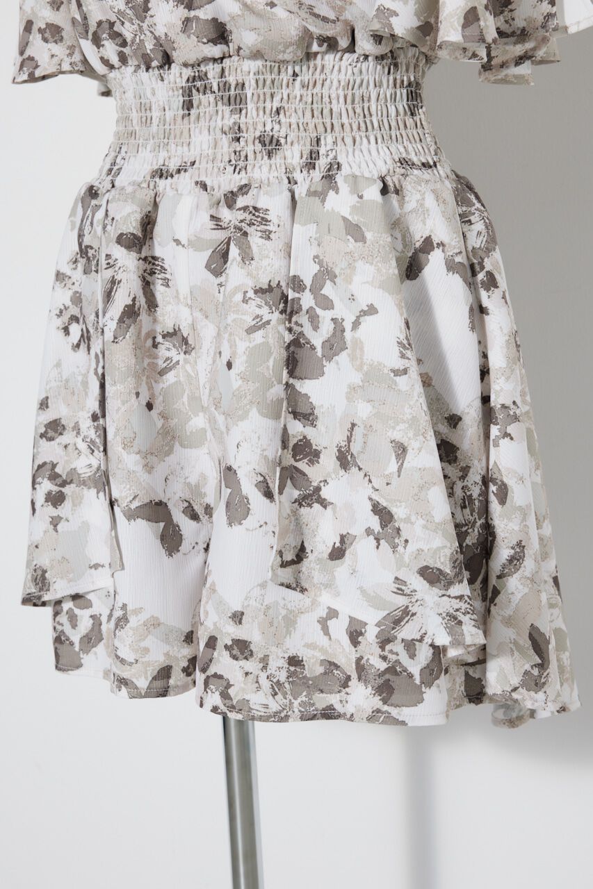 rienda「スリットSLVカシュクールロンパース」|その他|