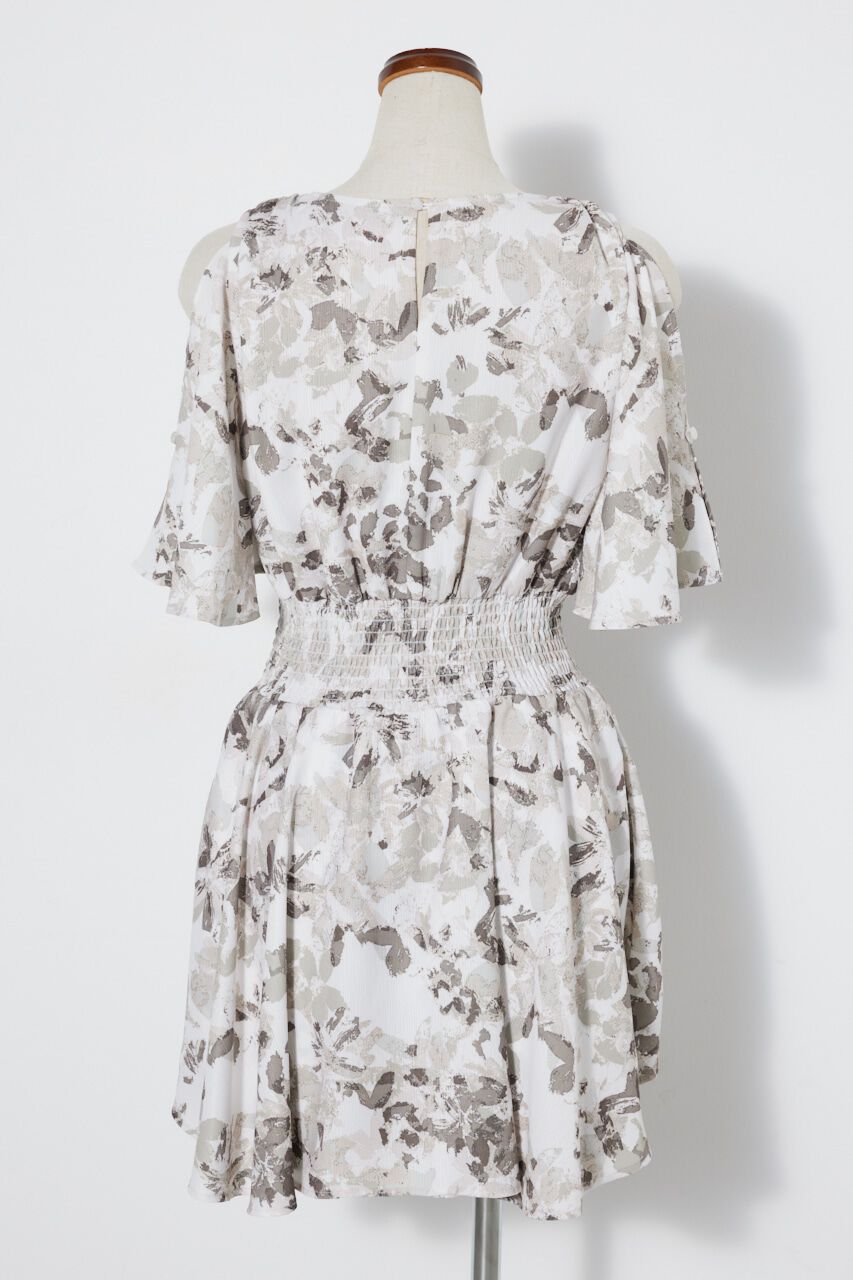 rienda「スリットSLVカシュクールロンパース」|その他|