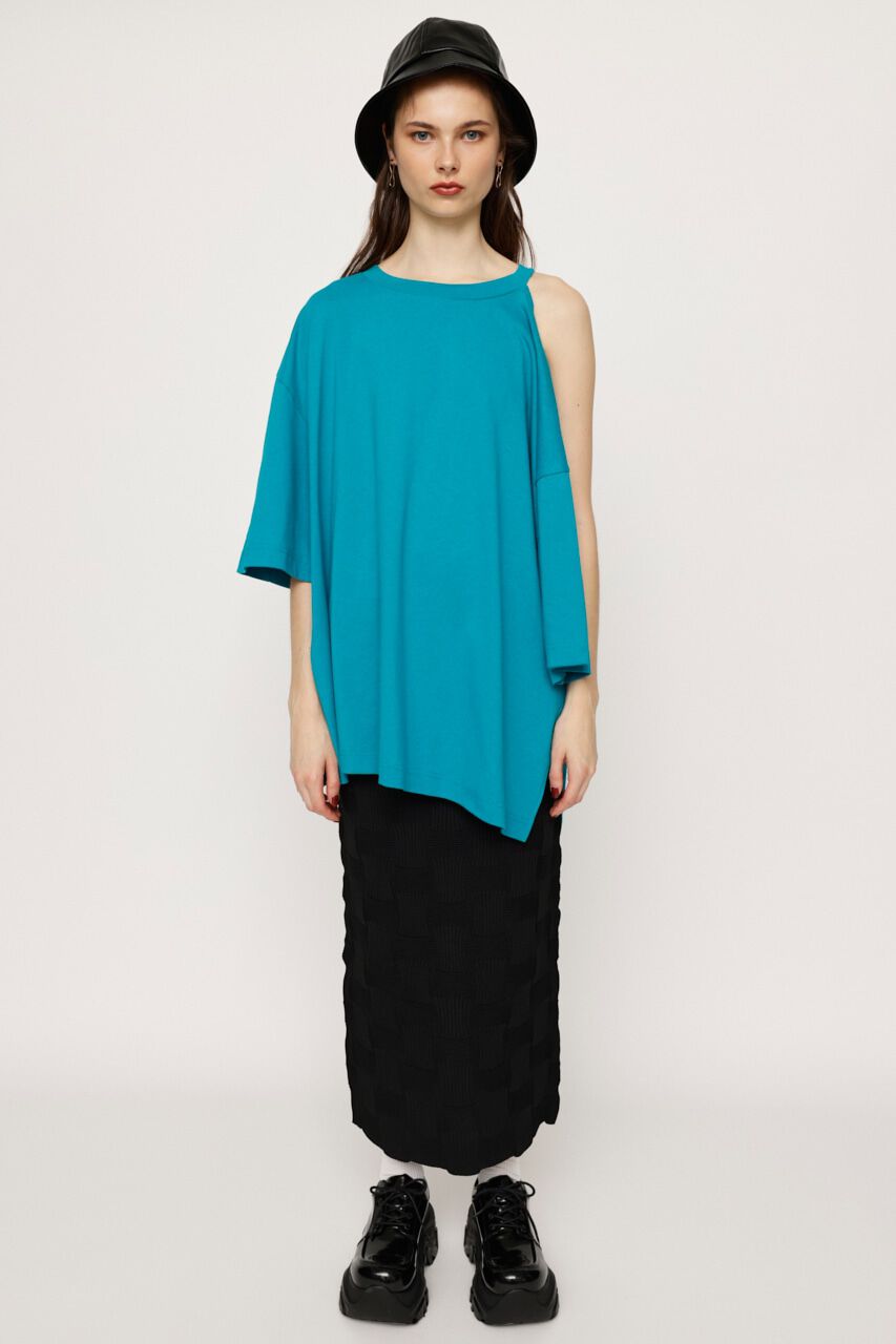 SLY「BACK SLIT KNIT スカート」|スカート|BLK