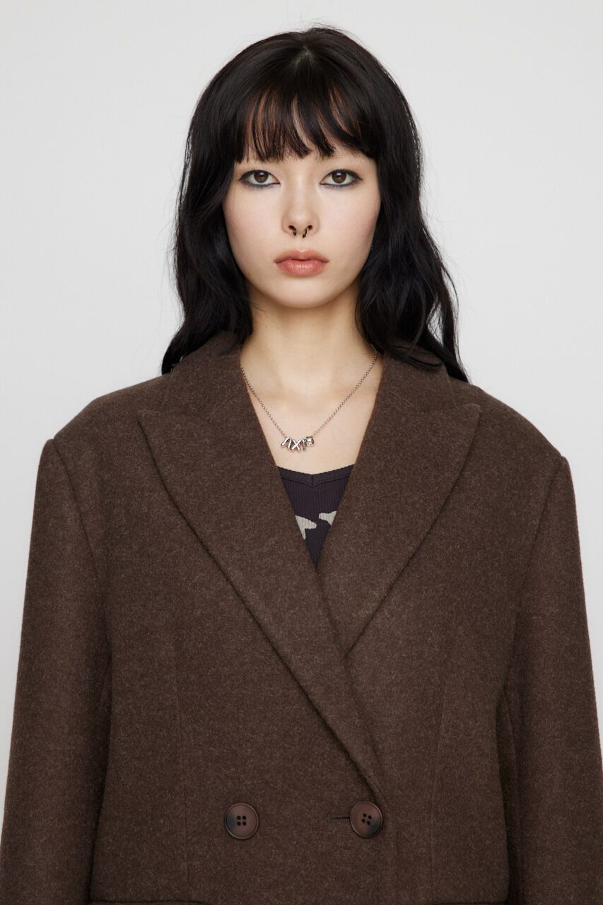 LAGUA GEM「LOOSY DOUBLE ロングコート」|その他|