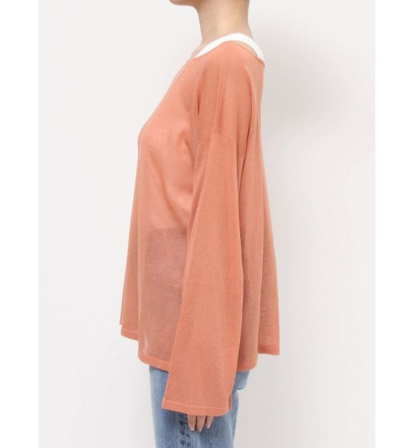 Ungrid「シアールーズカラーニット」|ニット・セーター|