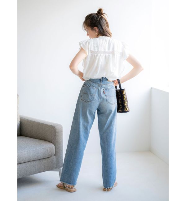 Ungrid「コットンノースリフリルブラウス」|シャツ・ブラウス|