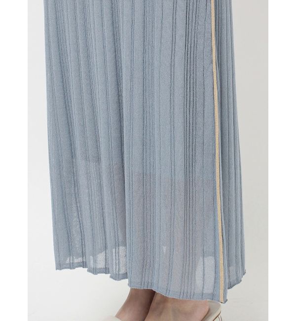 LAGUNAMOON「追加生産【WEB限定】ラインニットワンピース」|ワンピース|