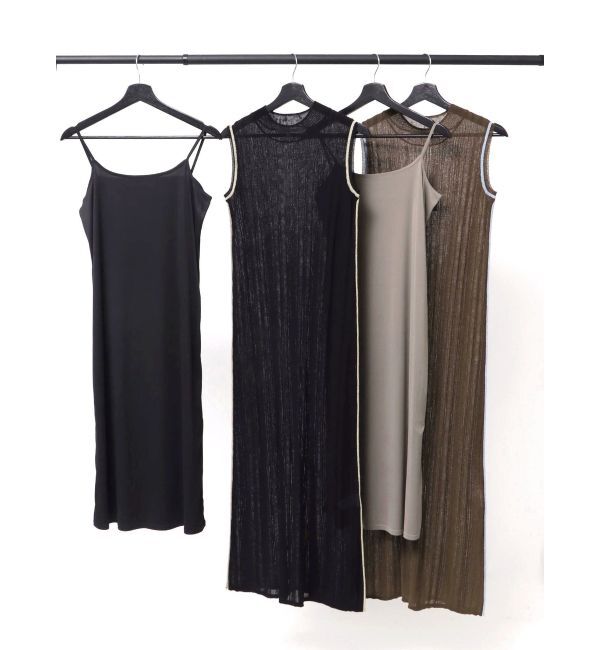 LAGUNAMOON「追加生産【WEB限定】ラインニットワンピース」|ワンピース|