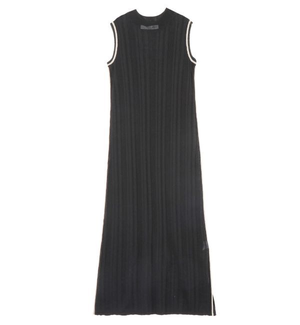 LAGUNAMOON「追加生産【WEB限定】ラインニットワンピース」|ワンピース|