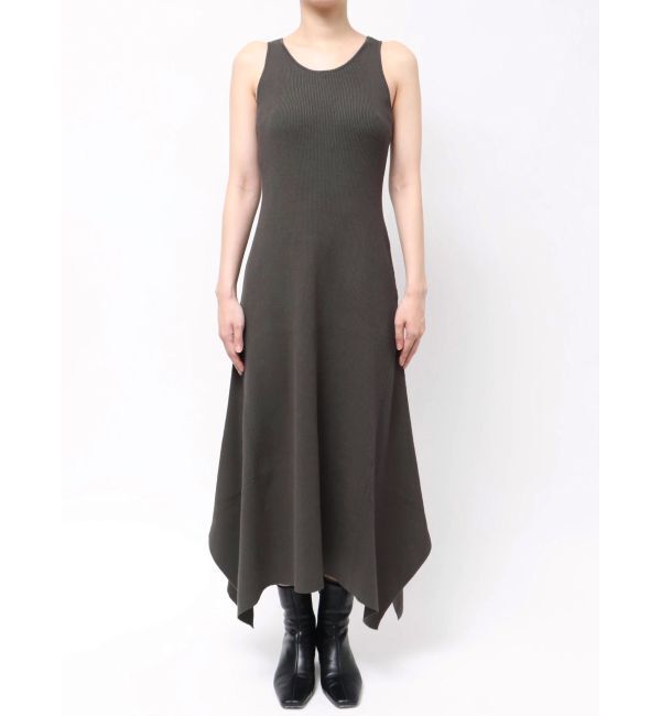 LAGUNAMOON「ボタンカーデセットニットワンピース」|ワンピース|