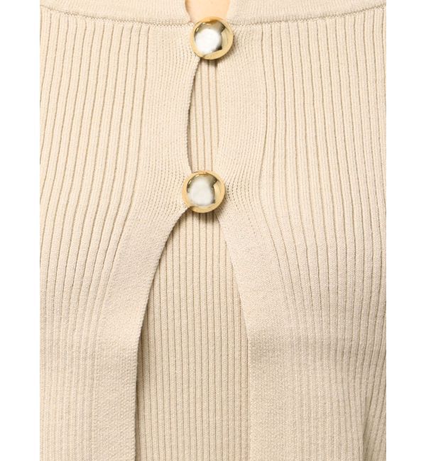 LAGUNAMOON「ボタンカーデセットニットワンピース」|ワンピース|