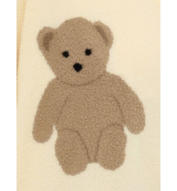 merry jenny「Bear&times;Bearニットカーディガン」|カーディガン|