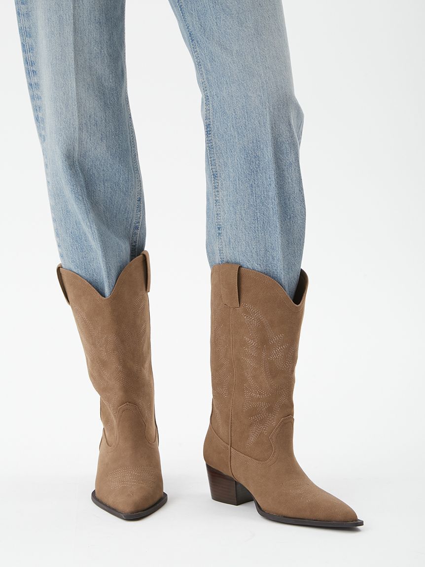 Mila Owen「ウエスタンショートブーツ」|ショートブーツ|