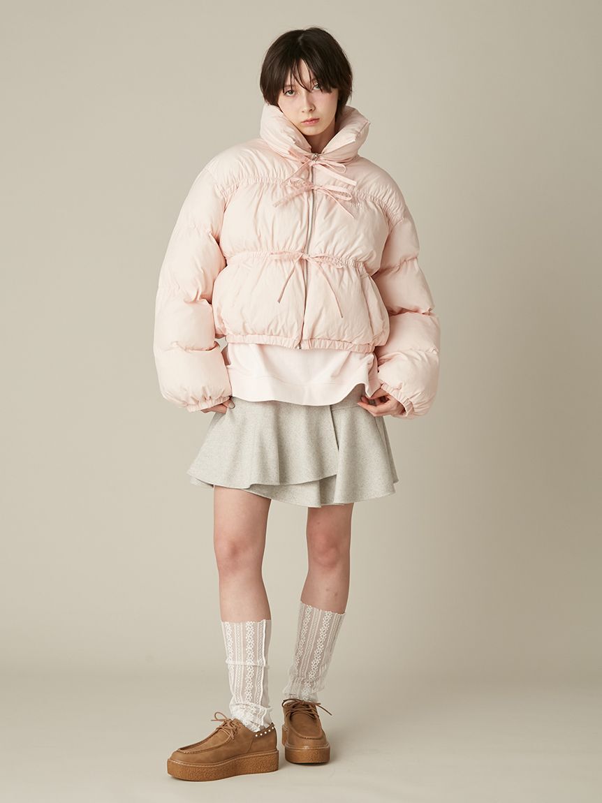 FURFUR「ツイードフレアスカート」|スカート|