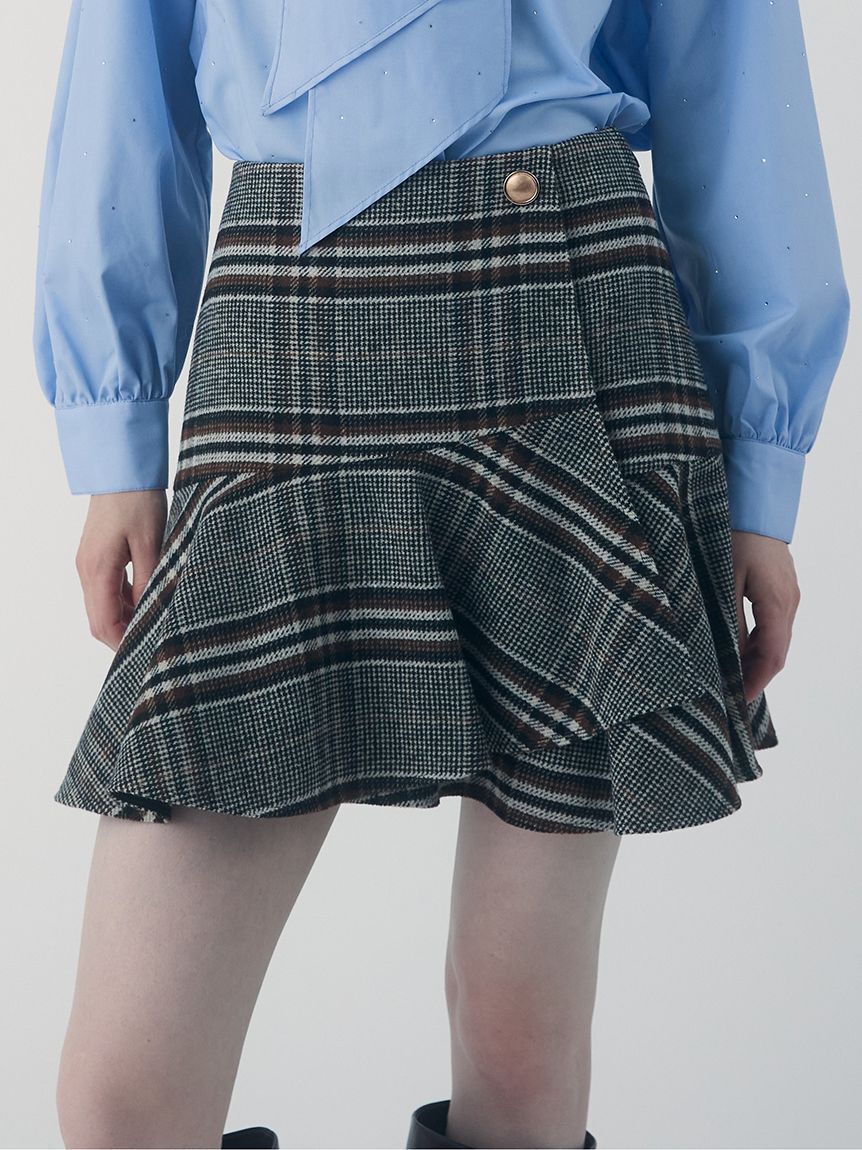 FURFUR「ツイードフレアスカート」|スカート|CHECK