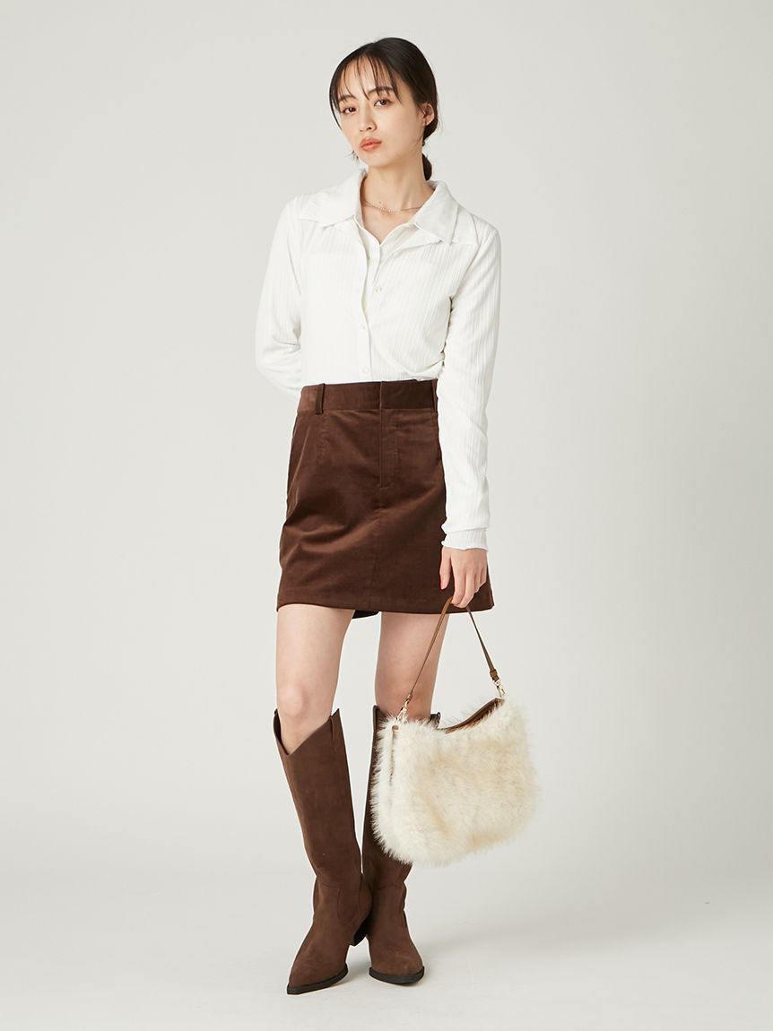 FRAY I.D「バリエーションミニスカート」|スカート|