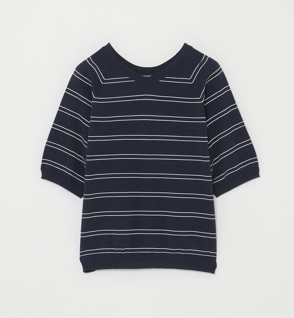 MACKINTOSH PHILOSOPHY「ハイゲージドルマンニット」|ニット・セーター|ネイビー