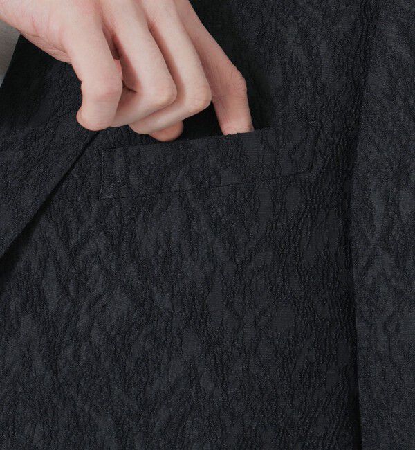  「クラックジャカードジャケット」|テーラードジャケット|