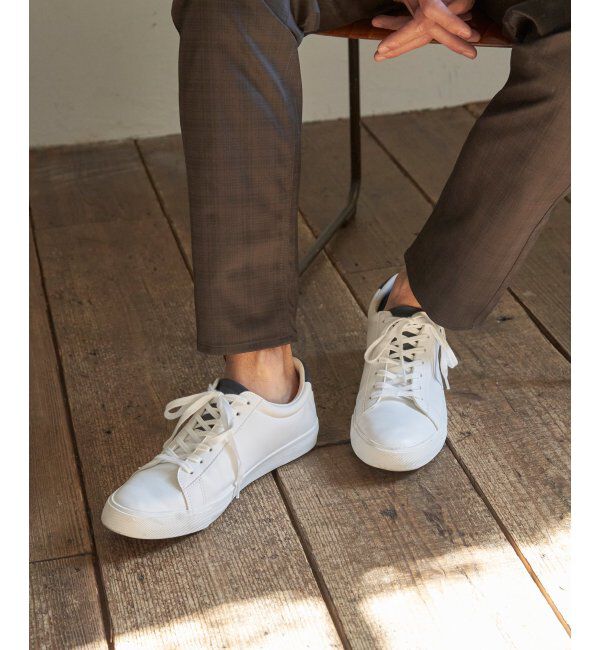 ikka「レザータッチコートスニーカー」|その他|
