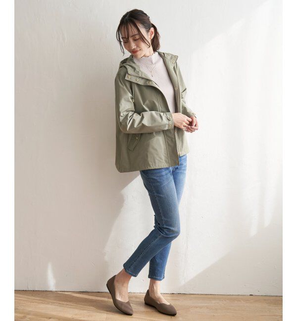 ikka「撥水マウンテンパーカー」|ブルゾン・スタジャン|
