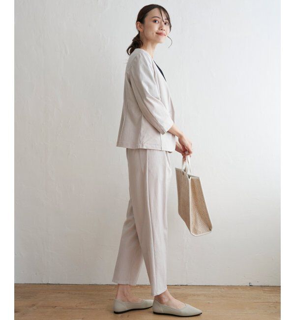 IKKA LOUNGE「ＧＯＫＵラクツイルストレッチジャケット」|その他|