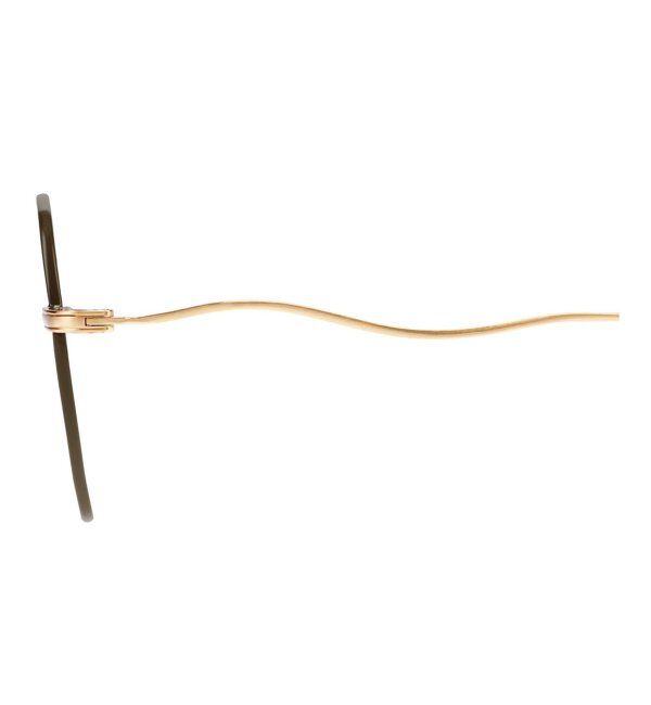  「Zoff｜Kirimaru ウェリントン型 メガネ   多角形フレーム 伊達メガネ うねうね 小顔効果 レンズ交換券付」|メガネ|