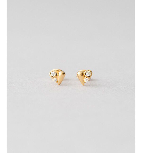 Jouete「ピアス ジルコニア」|ピアス|イエローゴールド