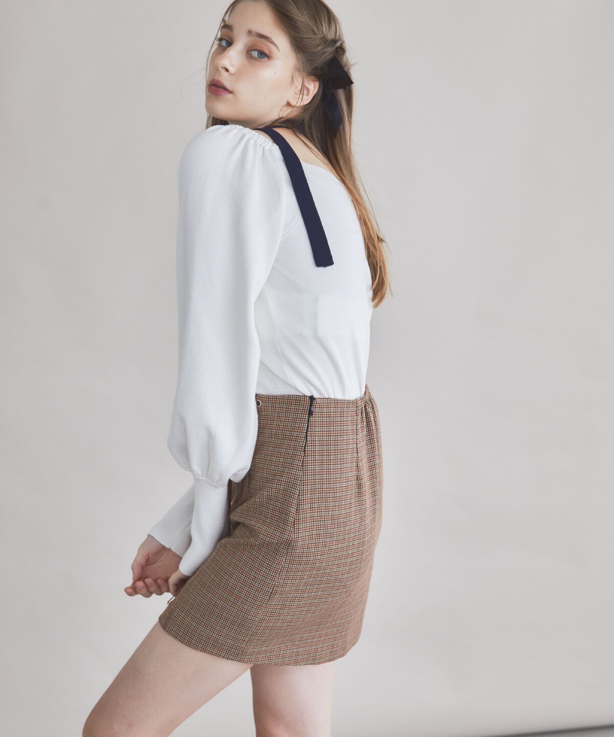 REDYAZEL「ネックベルトニットトップス」|ニット・セーター|