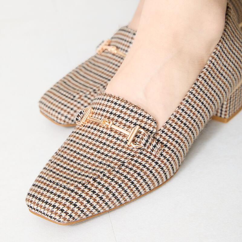 WA Oriental TRaffic「メタリックラインビットヒールローファー/42301」|パンプス|