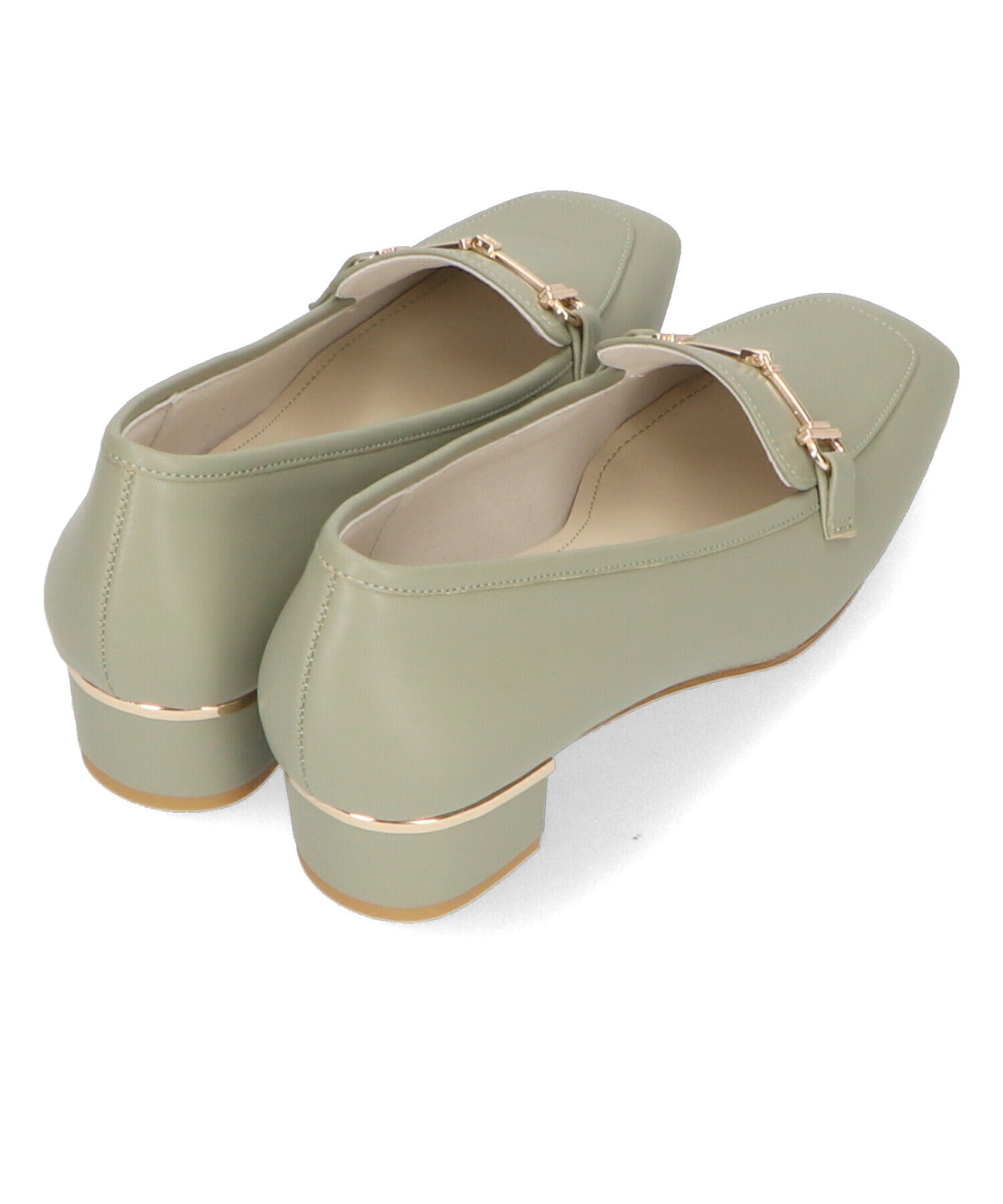 WA Oriental TRaffic「メタリックラインビットヒールローファー/42301」|パンプス|