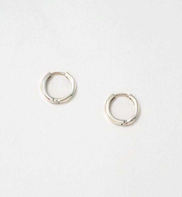 UNITED ARROWS「＜les bonbon＞ANGEL SV フープピアス」|ピアス|SILVER