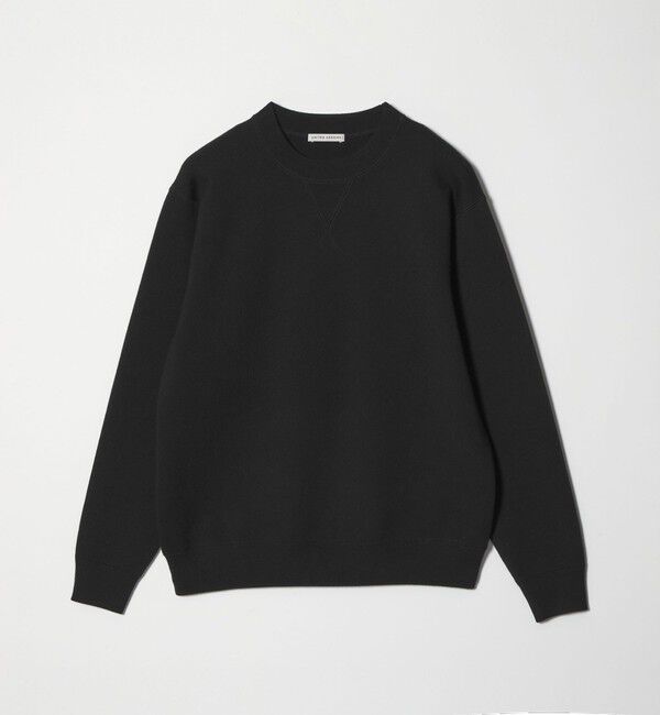 UNITED ARROWS「ウール カシミヤ クルーネック スウェットニット」|ニット・セーター|