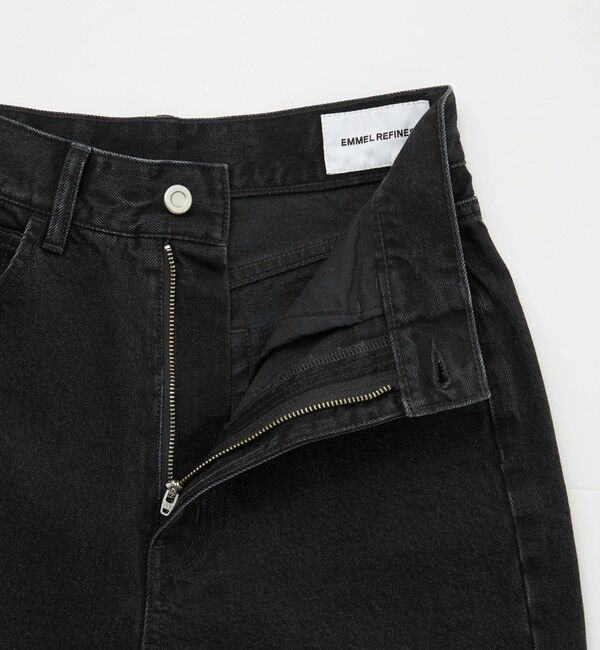 EMMEL REFINES「＜EMMEL REFINES＞EM カットオフ スキニー デニムパンツ」|デニム|