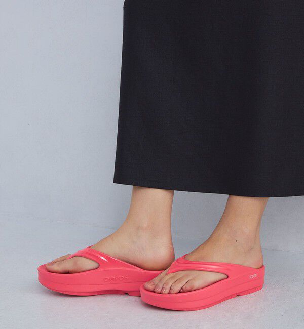 UNITED ARROWS green label relaxing「＜OOFOS＞OOmega プラットフォーム サンダル / ウーメガ」|サンダル|