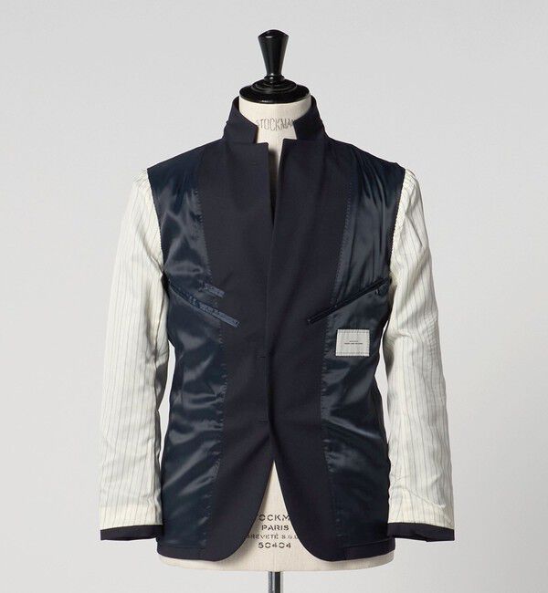 UNITED ARROWS green label relaxing「A+ TWPU サージ 2B スリム セットアップジャケット -ウォッシャブル・ストレッチ-」|スーツ|