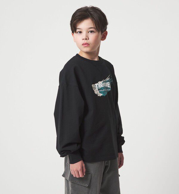 UNITED ARROWS green label relaxing「【別注】＜THRASHER＞プリントスウェット / トレーナー / キッズ  140cm-160cm」|スウェット・ジャージ|