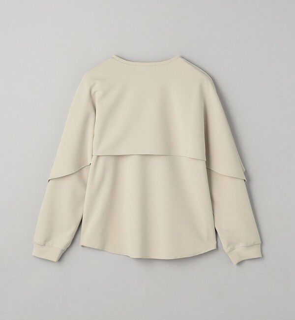 BEAUTY&YOUTH UNITED ARROWS「【WEB限定 Wardrobe DAILY MINIMAL】ケープフリル レイヤーカットソー」|Tシャツ・カットソー|