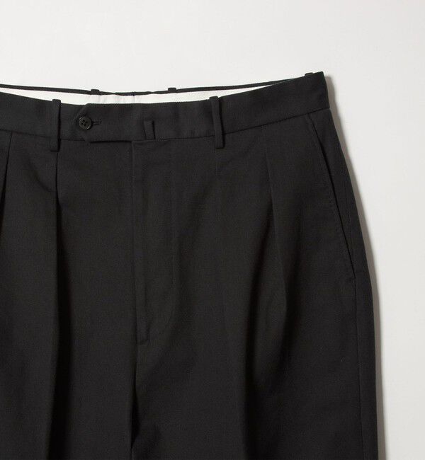 STEVEN ALAN「＜Steven Alan＞ ドリル インツープリーツ ドレス トラウザーズ」|チノ|