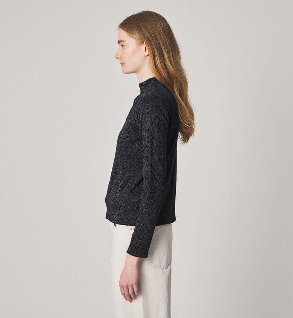 STEVEN ALAN「＜Steven Alan＞ラメ ボトルネック プルオーバー」|Tシャツ・カットソー|