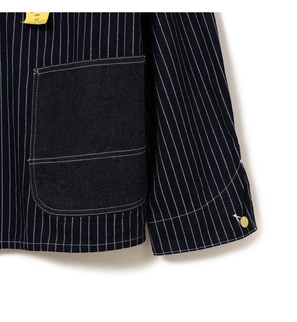 BEAMS「【別注】SUGAR CANE / クレイジー ワークコート」|ブルゾン・スタジャン|