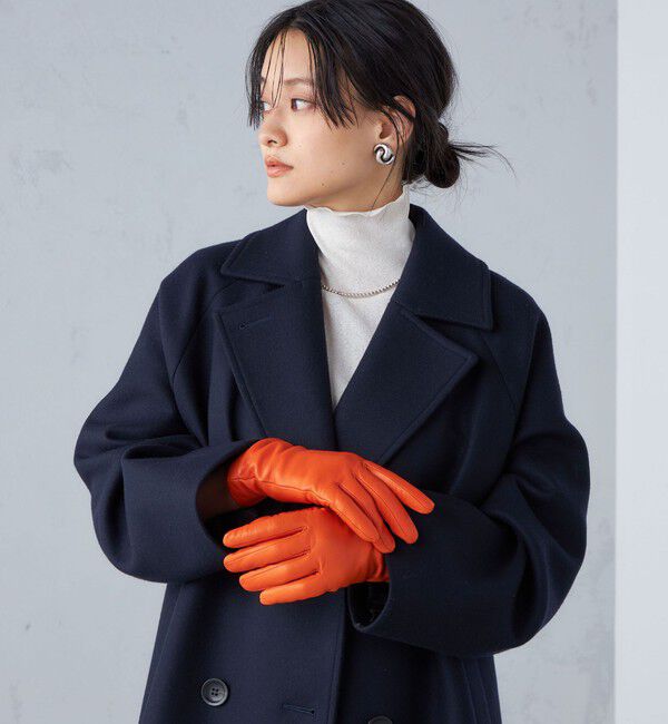 SHIPS for women「CARIDEI:ベーシック レザー グローブ ◇」|手袋|