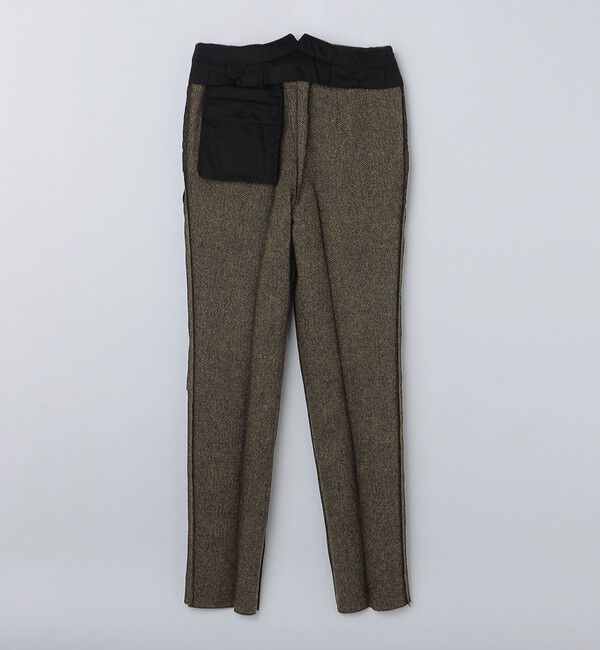 SHIPS「Fumiya Hirano THE TROUSERS: SavileRow ウール ツイード パンツ」|スラックス|